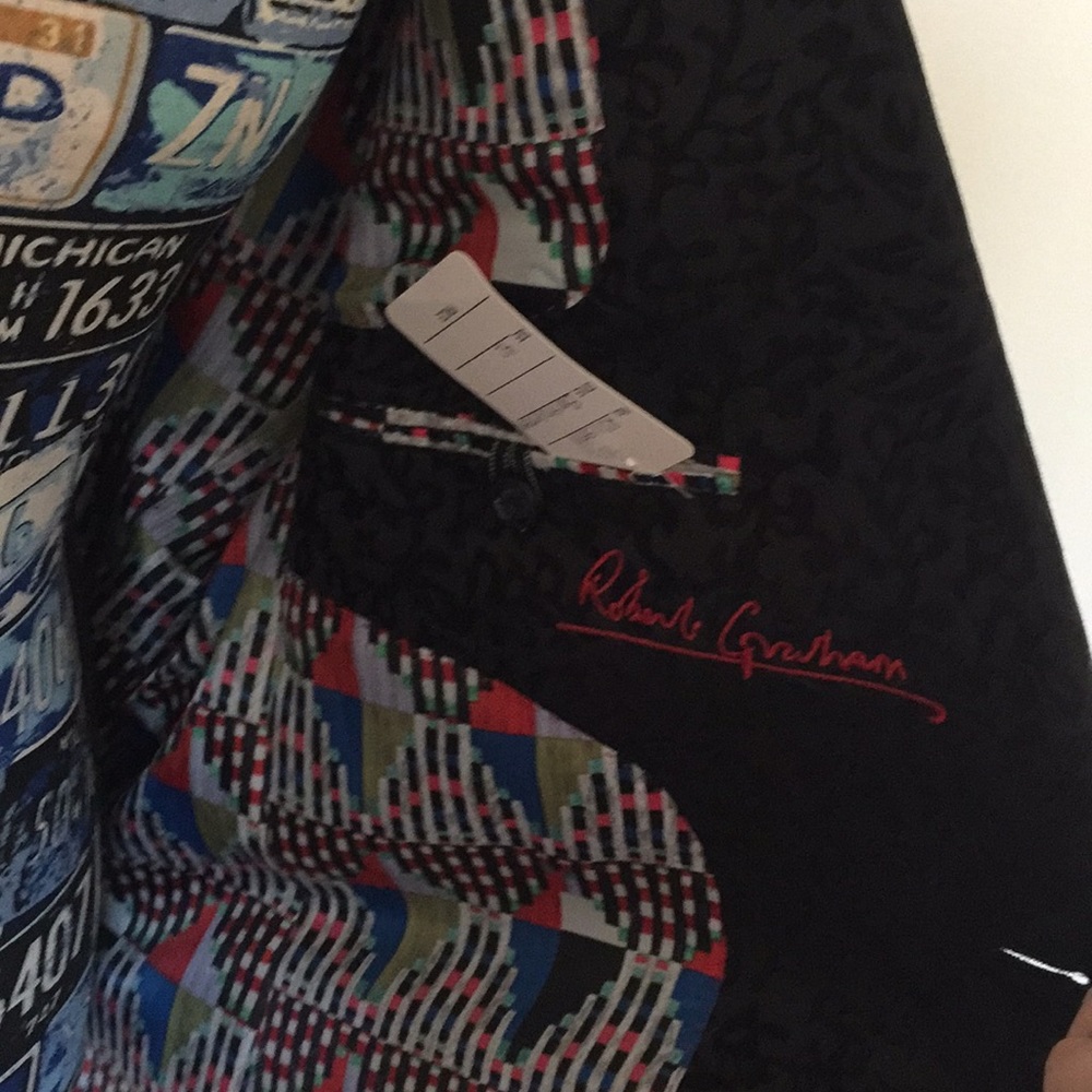 Robert Graham men’s sports jacket Black - Picture 3 of 8